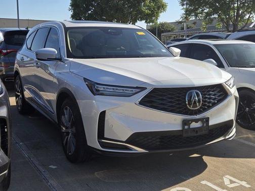 Platinum White Pearl 2025 Acura MDX Technology Package