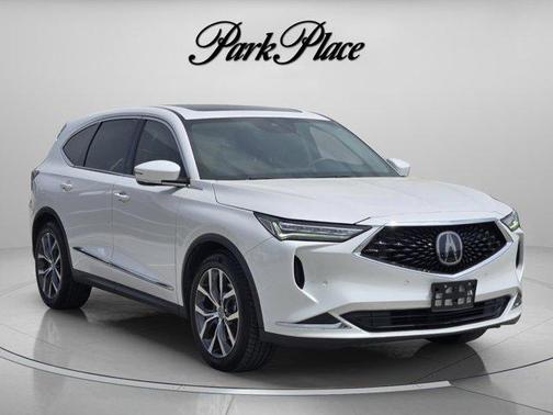 Platinum White Pearl 2023 Acura MDX Technology