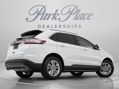 White Platinum Clearcoat Metallic 2015 Ford Edge SEL