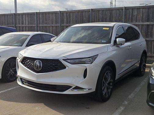 Platinum White Pearl 2024 Acura MDX Technology