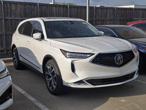 Platinum White Pearl 2024 Acura MDX Technology