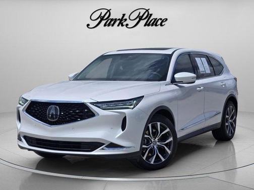 Platinum White Pearl 2024 Acura MDX Technology