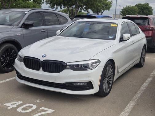 Alpine White 2018 BMW 540 i