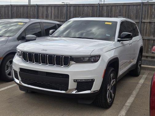 Bright White Clearcoat 2025 Jeep Grand Cherokee L Limited