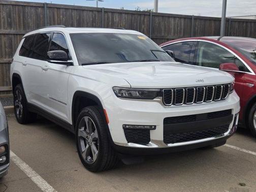 Bright White Clearcoat 2025 Jeep Grand Cherokee L Limited