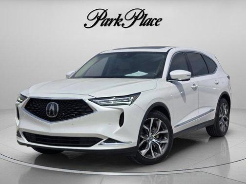 Platinum White Pearl 2023 Acura MDX Technology
