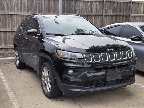 Diamond Black 2022 Jeep Compass Latitude Lux