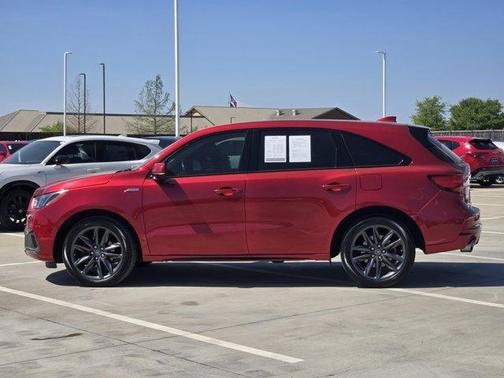 Performance Red Pearl 2019 Acura MDX 3.5L Technology & A-Spec Pkgs