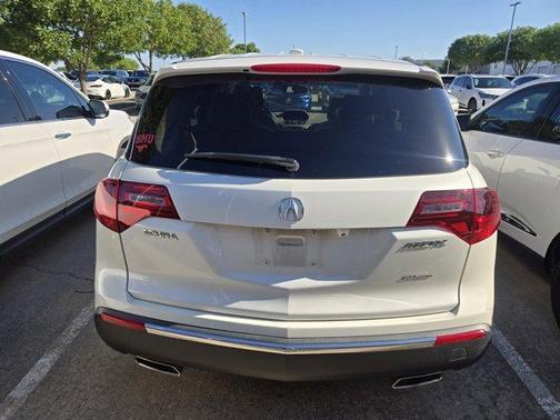 Aspen White Pearl 2011 Acura MDX 3.7L Technology