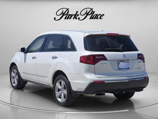 Aspen White Pearl 2011 Acura MDX 3.7L Technology