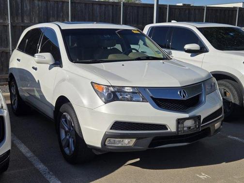 Aspen White Pearl 2011 Acura MDX 3.7L Technology