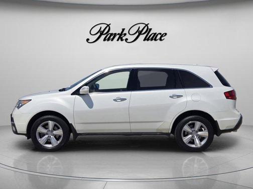 Aspen White Pearl 2011 Acura MDX 3.7L Technology