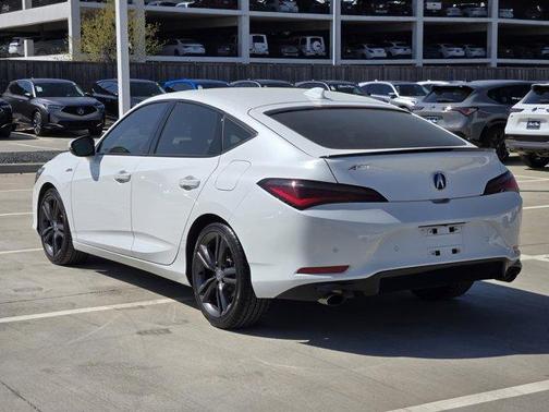 Platinum White Pearl 2024 Acura Integra A-Spec Technology
