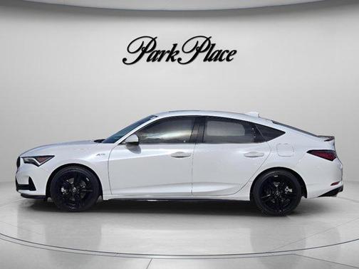 Platinum White Pearl 2026 Acura Integra w/A-Spec Package