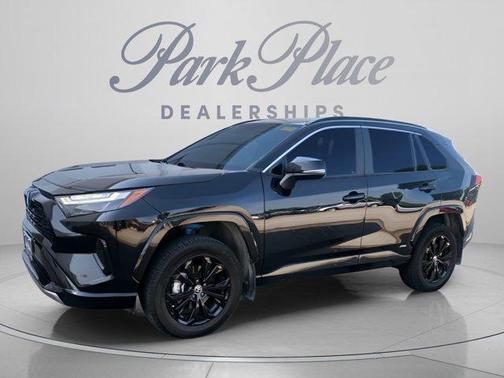 Midnight Black Metallic 2022 Toyota RAV4 Hybrid SE