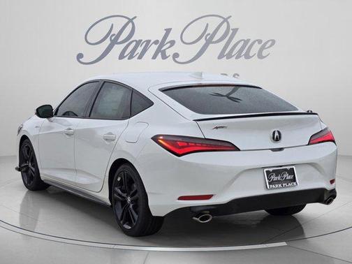 Platinum White Pearl 2026 Acura Integra w/A-Spec Package