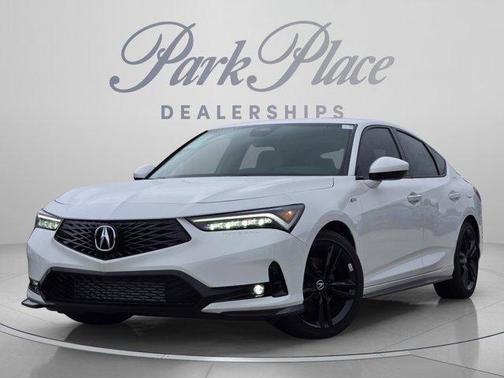 Platinum White Pearl 2026 Acura Integra w/A-Spec Package