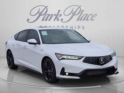 Platinum White Pearl 2026 Acura Integra w/A-Spec Package
