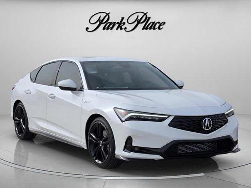 Platinum White Pearl 2026 Acura Integra w/A-Spec Package