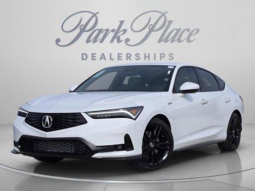 Platinum White Pearl 2026 Acura Integra w/A-Spec Package
