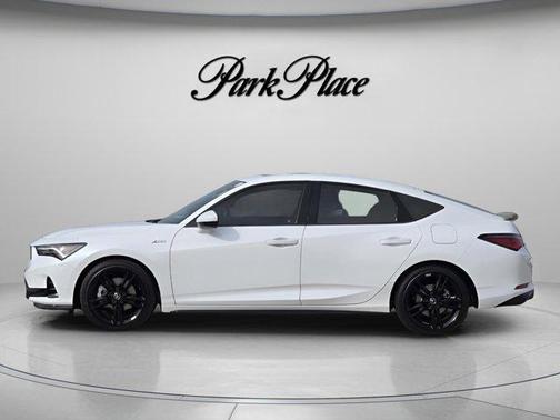 Platinum White Pearl 2026 Acura Integra w/A-Spec Package