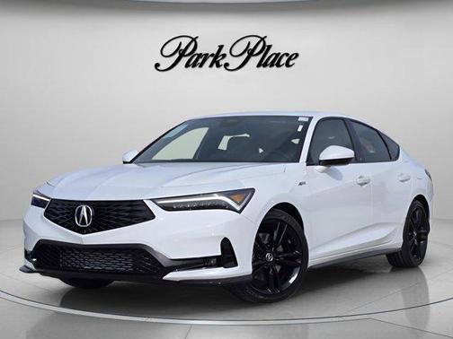 Platinum White Pearl 2026 Acura Integra w/A-Spec Package