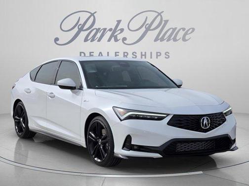 Platinum White Pearl 2026 Acura Integra w/A-Spec Package
