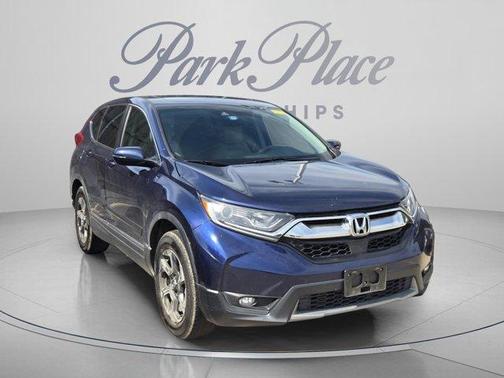 Obsidian Blue Pearl 2017 Honda CR-V EX