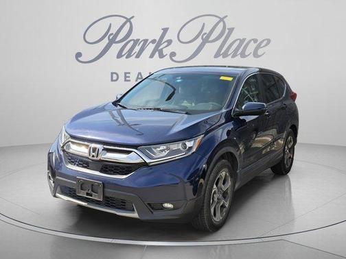 Obsidian Blue Pearl 2017 Honda CR-V EX