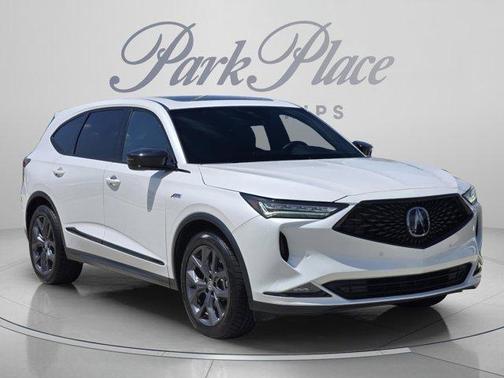 Platinum White Pearl 2023 Acura MDX A-Spec