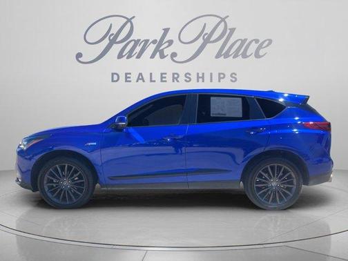 Apex Blue Pearl 2024 Acura RDX A-Spec Advance Package