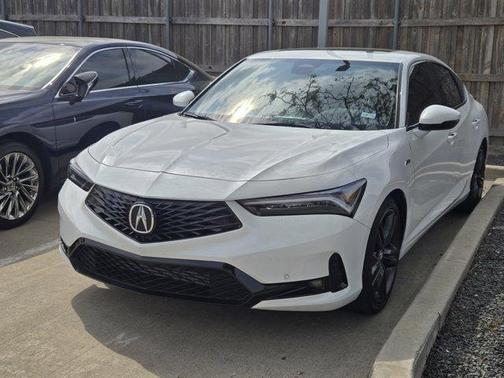 Platinum White Pearl 2024 Acura Integra A-Spec Technology