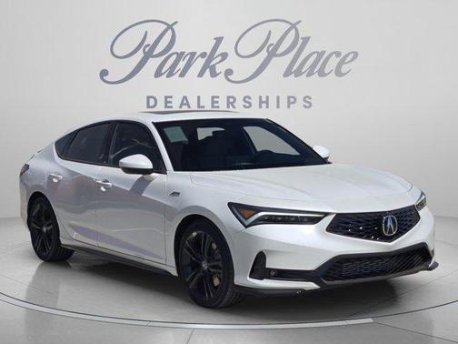 Platinum White Pearl 2026 Acura Integra w/A-Spec Package