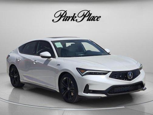 Platinum White Pearl 2026 Acura Integra w/A-Spec Package