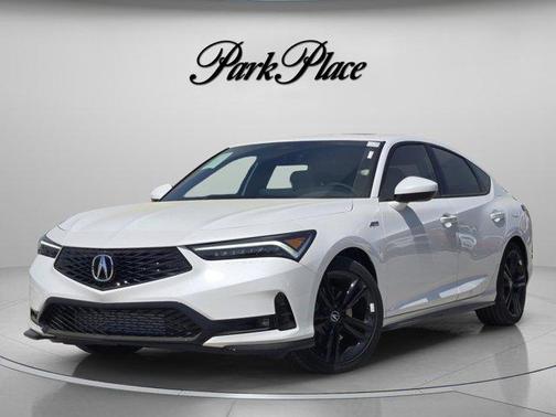 Platinum White Pearl 2026 Acura Integra w/A-Spec Package