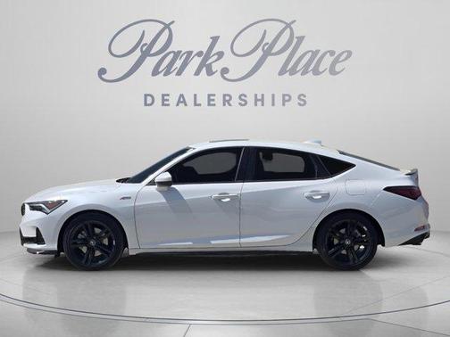 Platinum White Pearl 2026 Acura Integra w/A-Spec Package