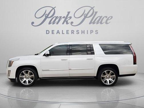 Crystal White Tri-Coat 2018 Cadillac Escalade ESV Premium Luxury