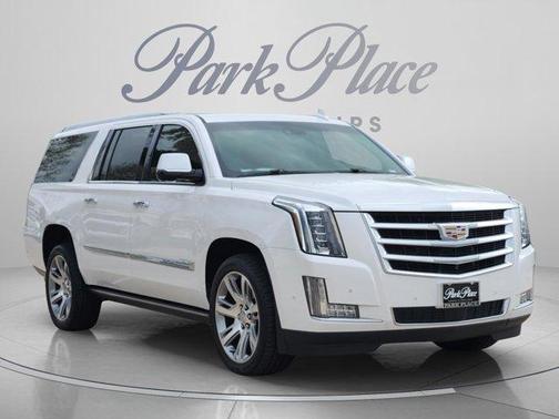 Crystal White Tri-Coat 2018 Cadillac Escalade ESV Premium Luxury