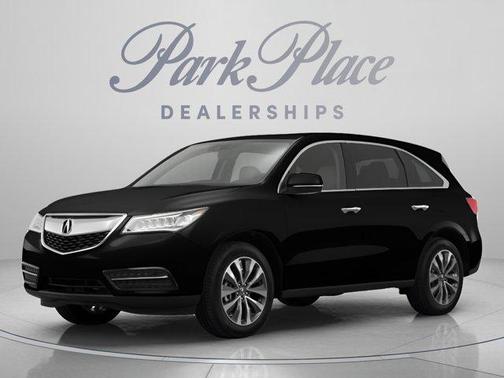 Crystal Black Pearl 2016 Acura MDX 3.5L