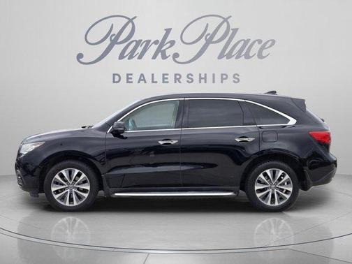 Crystal Black Pearl 2016 Acura MDX 3.5L