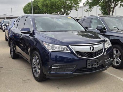 Fathom Blue Pearl 2016 Acura MDX 3.5L