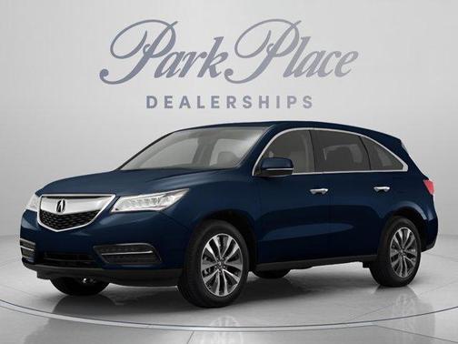 Fathom Blue Pearl 2016 Acura MDX 3.5L