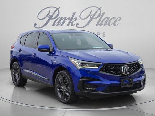 Apex Blue Pearl 2020 Acura RDX A-Spec