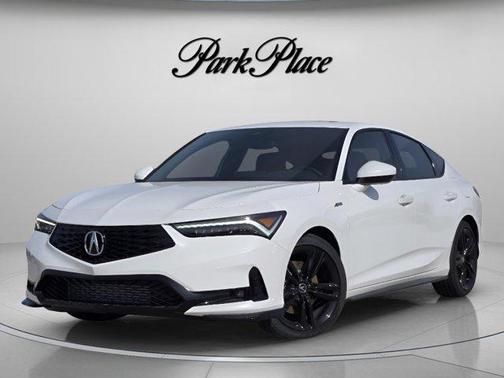 Platinum White Pearl 2026 Acura Integra w/A-Spec Package