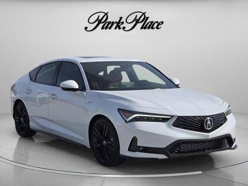 Platinum White Pearl 2026 Acura Integra w/A-Spec Package