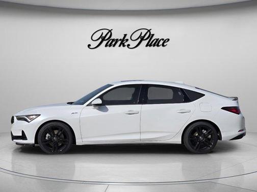 Platinum White Pearl 2026 Acura Integra w/A-Spec Package