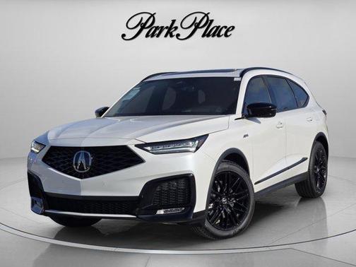 Platinum White Pearl 2026 Acura MDX A-Spec Advance Package