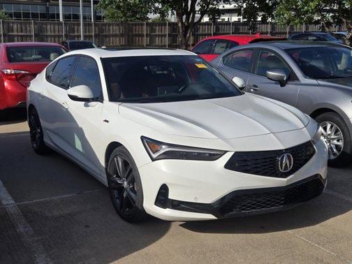 Platinum White Pearl 2025 Acura Integra A-Spec Technology