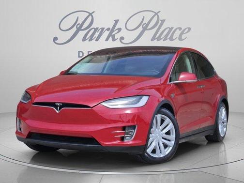 Red Multi 2016 Tesla Model X 90D