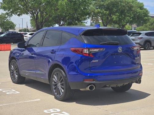 Apex Blue Pearl 2023 Acura RDX A-Spec Advance Package